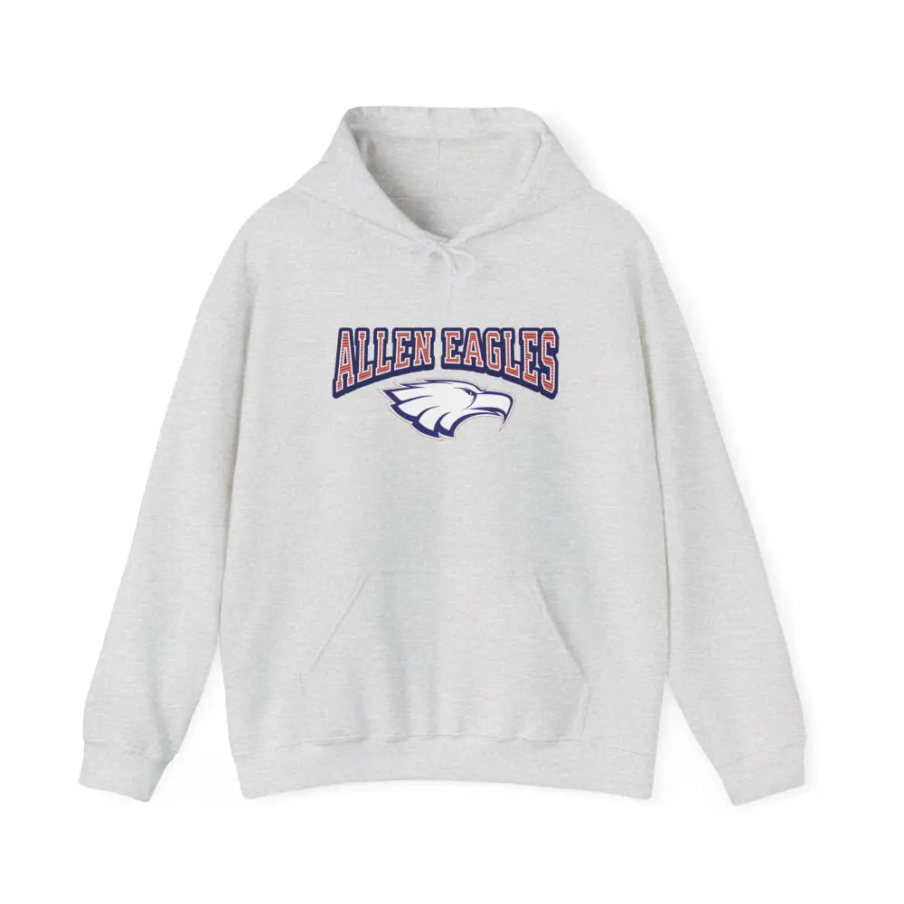Allen Eagles Classic Hoodie - S / Ash - Hoodie