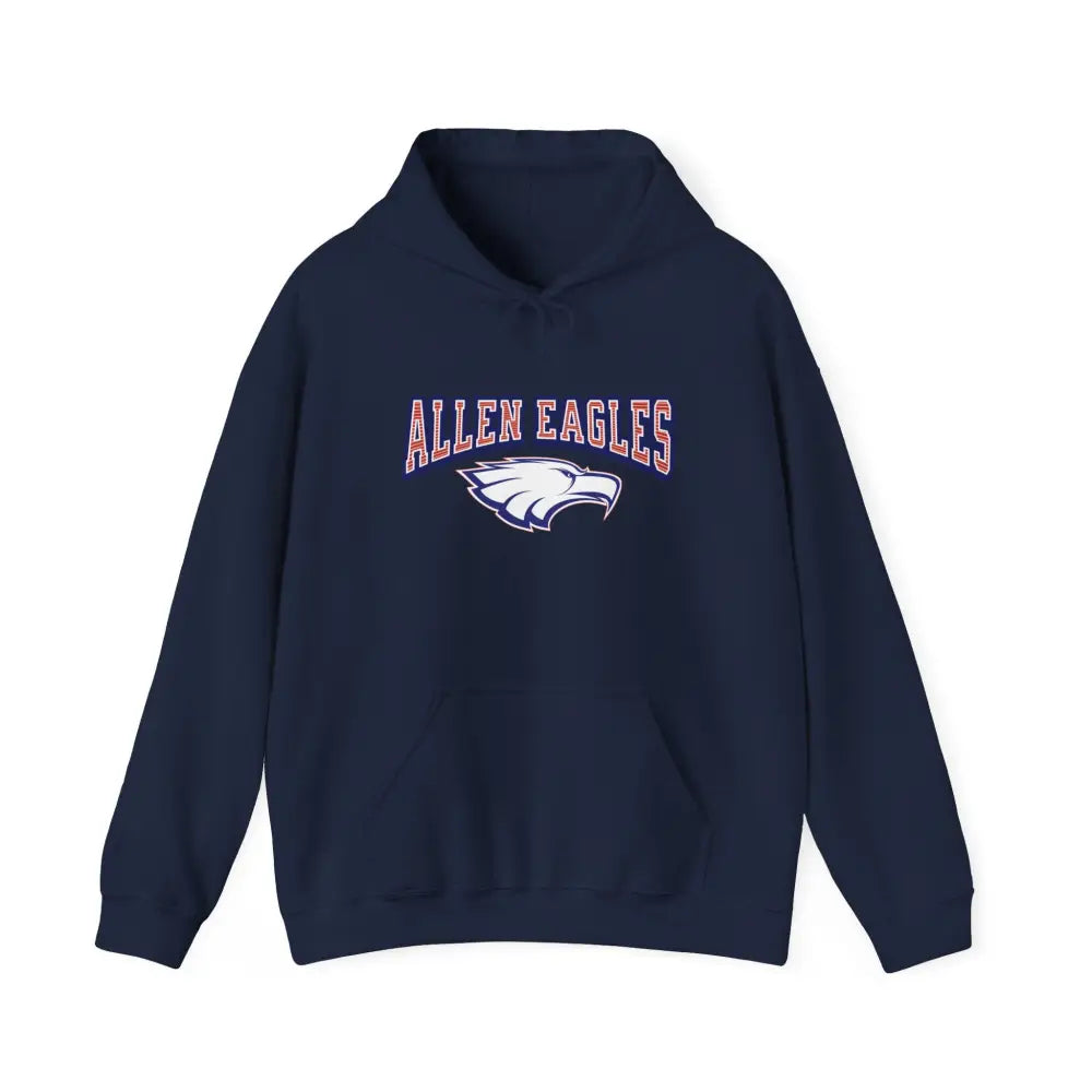 Allen Eagles Classic Hoodie - S / Navy - Hoodie