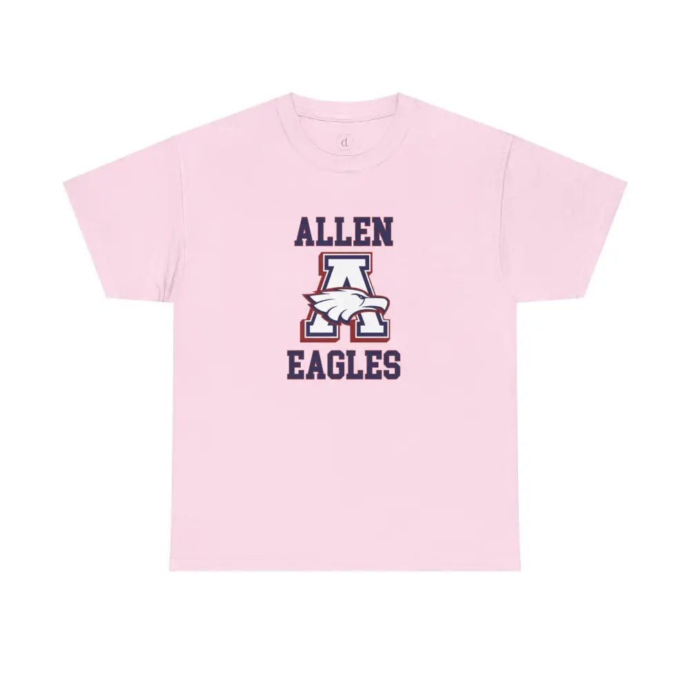 Allen Eagles Custom Spirit Tee - Light Pink / S - T-Shirt