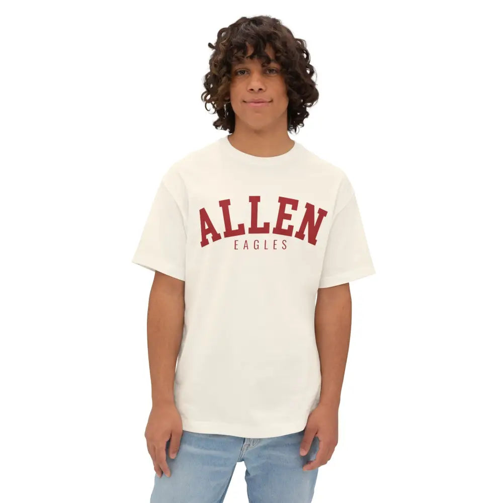 Allen Eagles Energy Oversized Boxy Tee - T-Shirt
