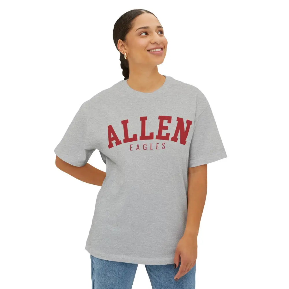 Allen Eagles Energy Oversized Boxy Tee - T-Shirt