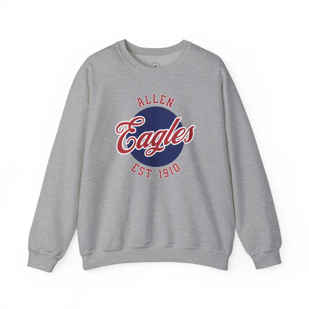 Allen Eagles Established Crewneck Sweatshirt - Sport Grey / S - Sweatshirt