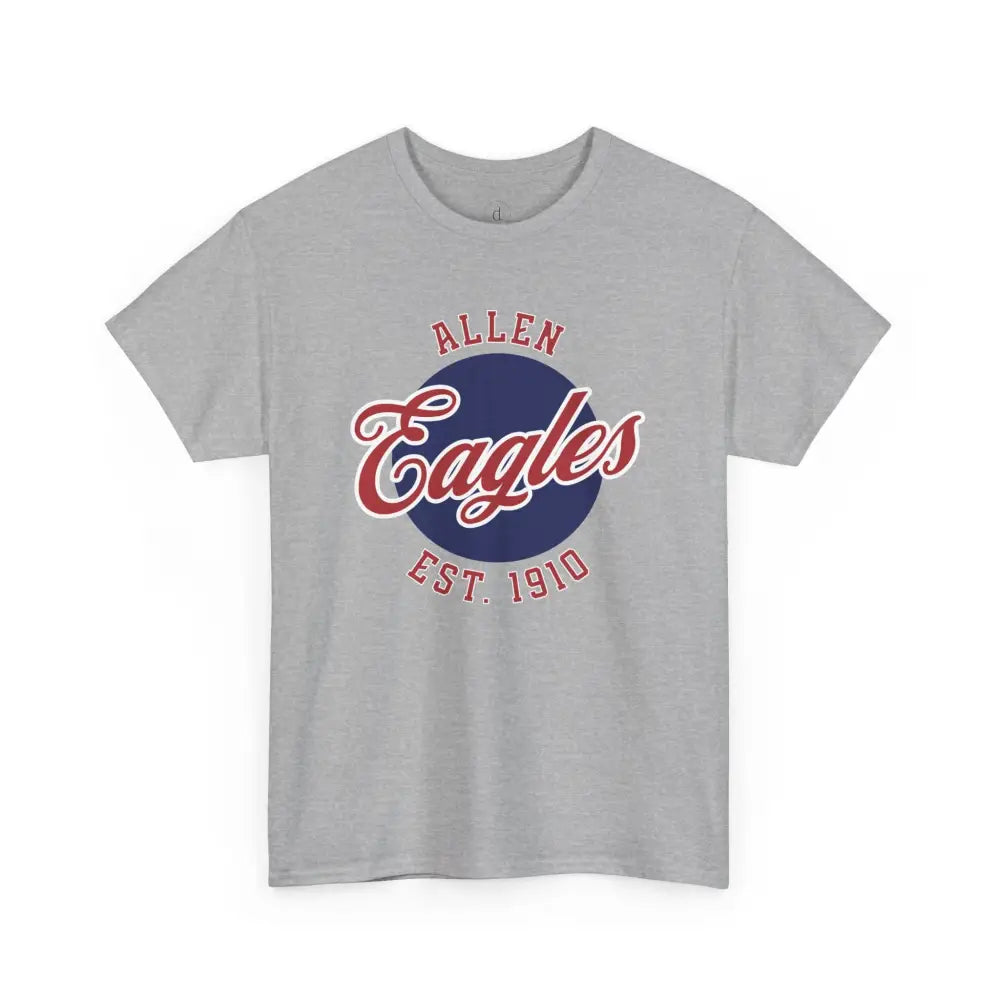 Allen Eagles Established Tee - Sport Grey / S - T-Shirt