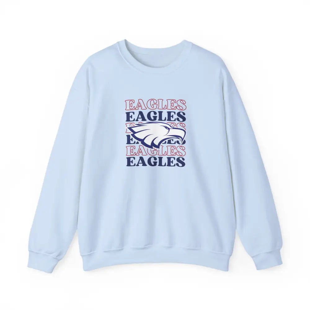 Allen Eagles Fan Sweatshirt - Light Blue / S - Sweatshirt