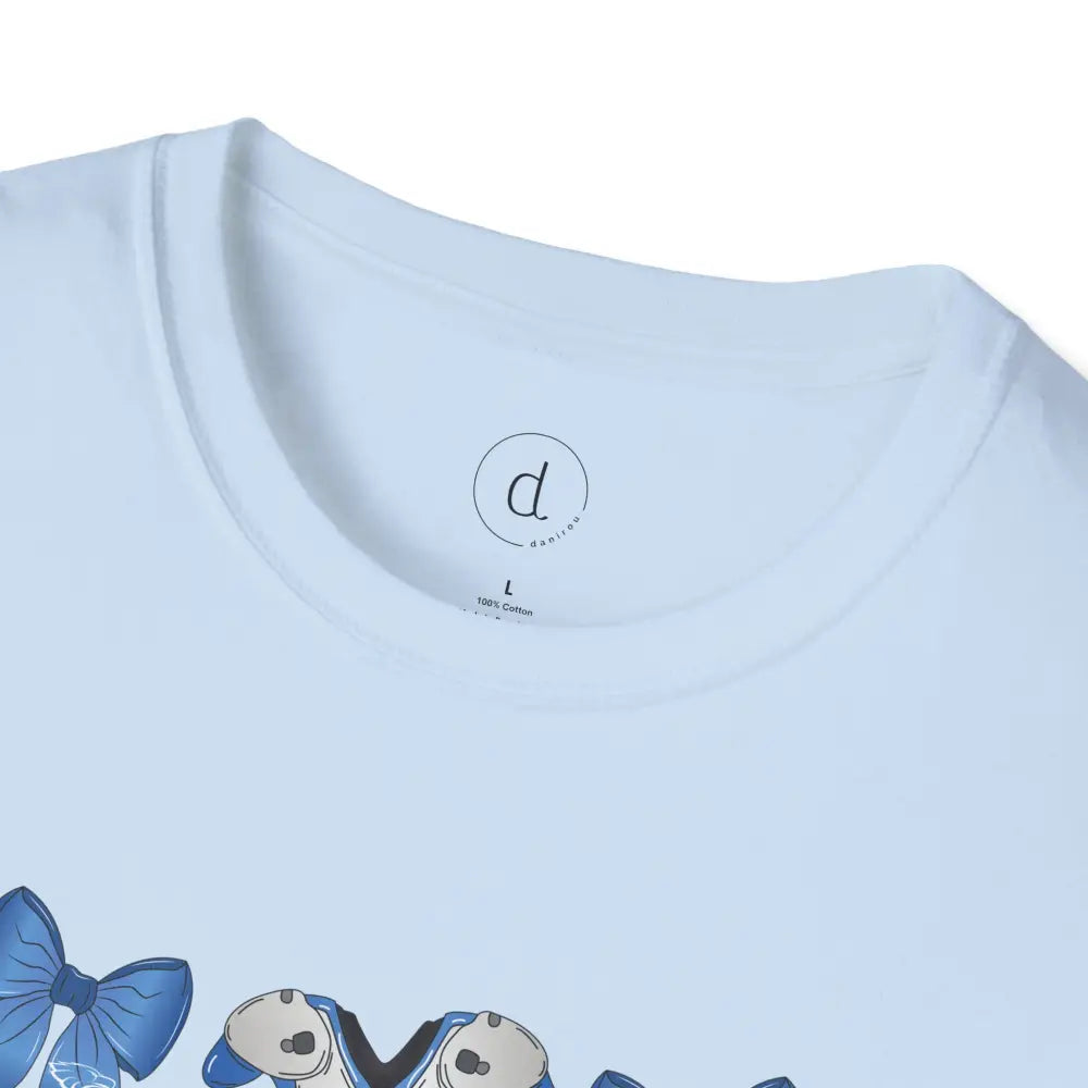 Allen Eagles Football Coquette Tshirt - T-Shirt