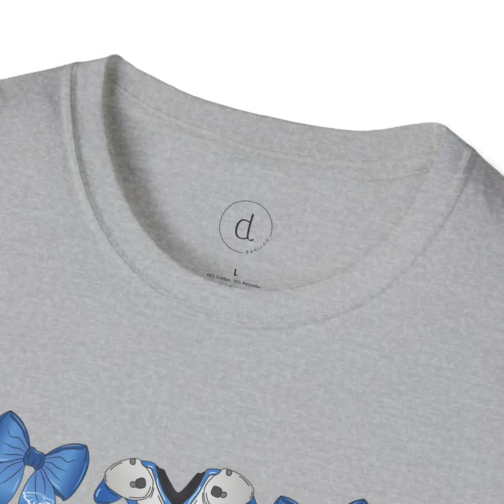 Allen Eagles Football Coquette Tshirt - T-Shirt