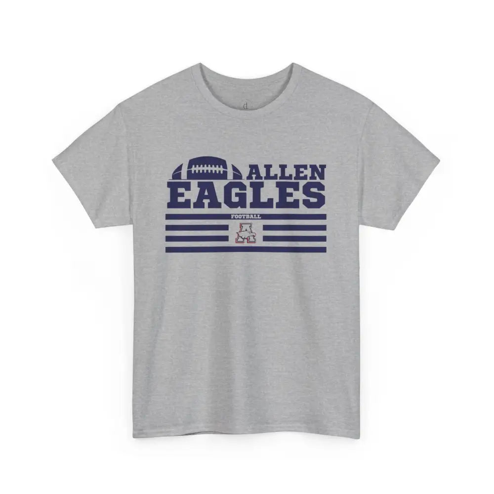 Allen Eagles Football Tee - Sport Grey / S - T-Shirt