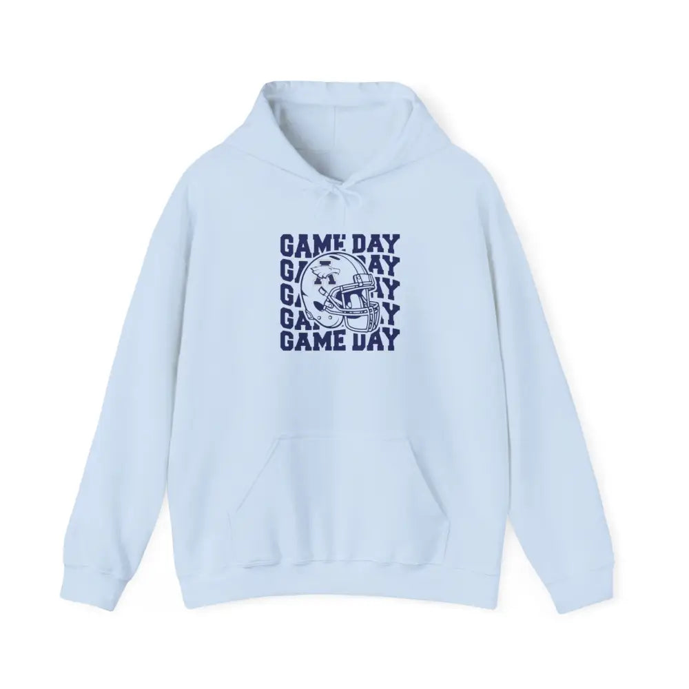 Allen Eagles Game Day Hoodie - Light Blue / S - Hoodie