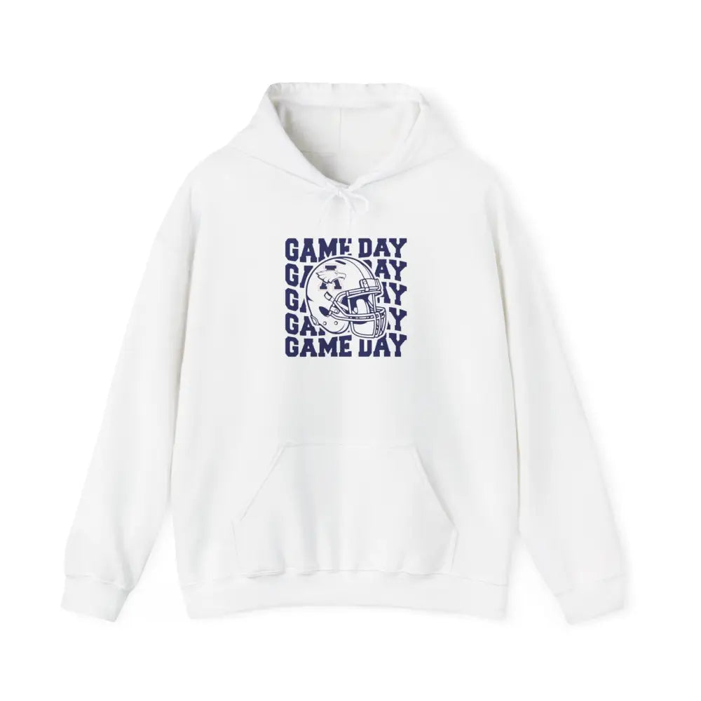 Allen Eagles Game Day Hoodie - White / S - Hoodie