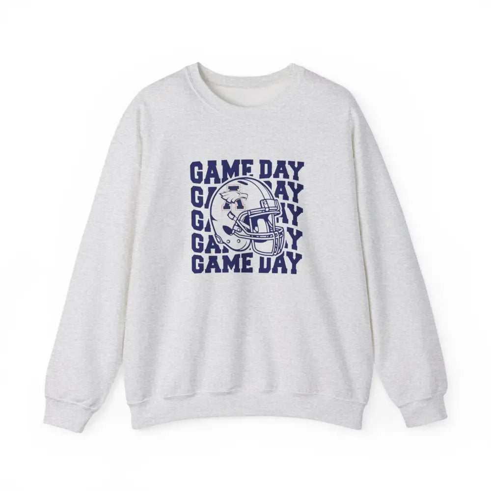 Allen Eagles Gameday Helmet Sweatshirt - Ash / S - Sweatshirt