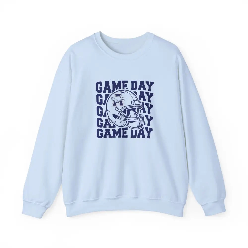 Allen Eagles Gameday Helmet Sweatshirt - Light Blue / S - Sweatshirt