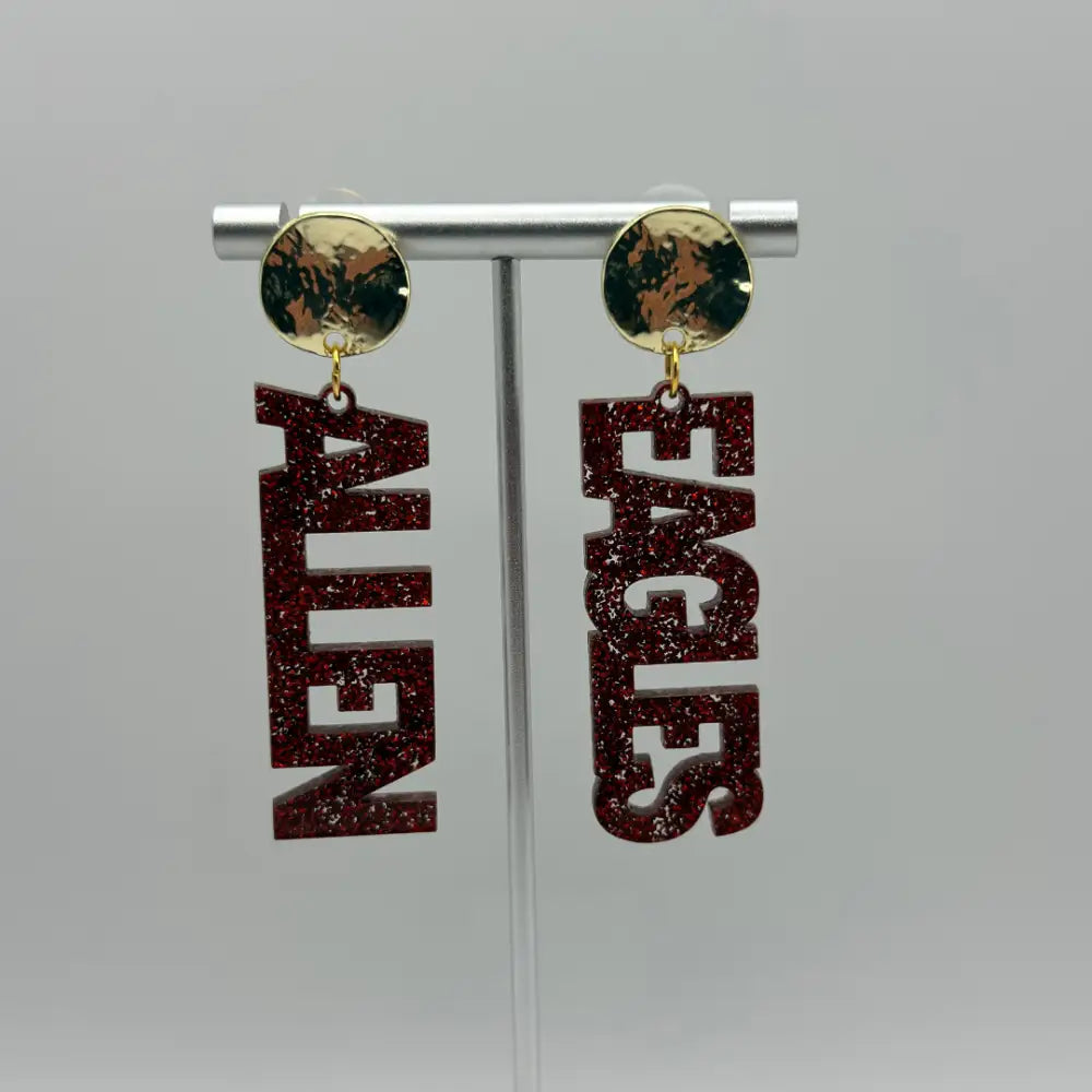 Allen Eagles Glittering Glory Earrings