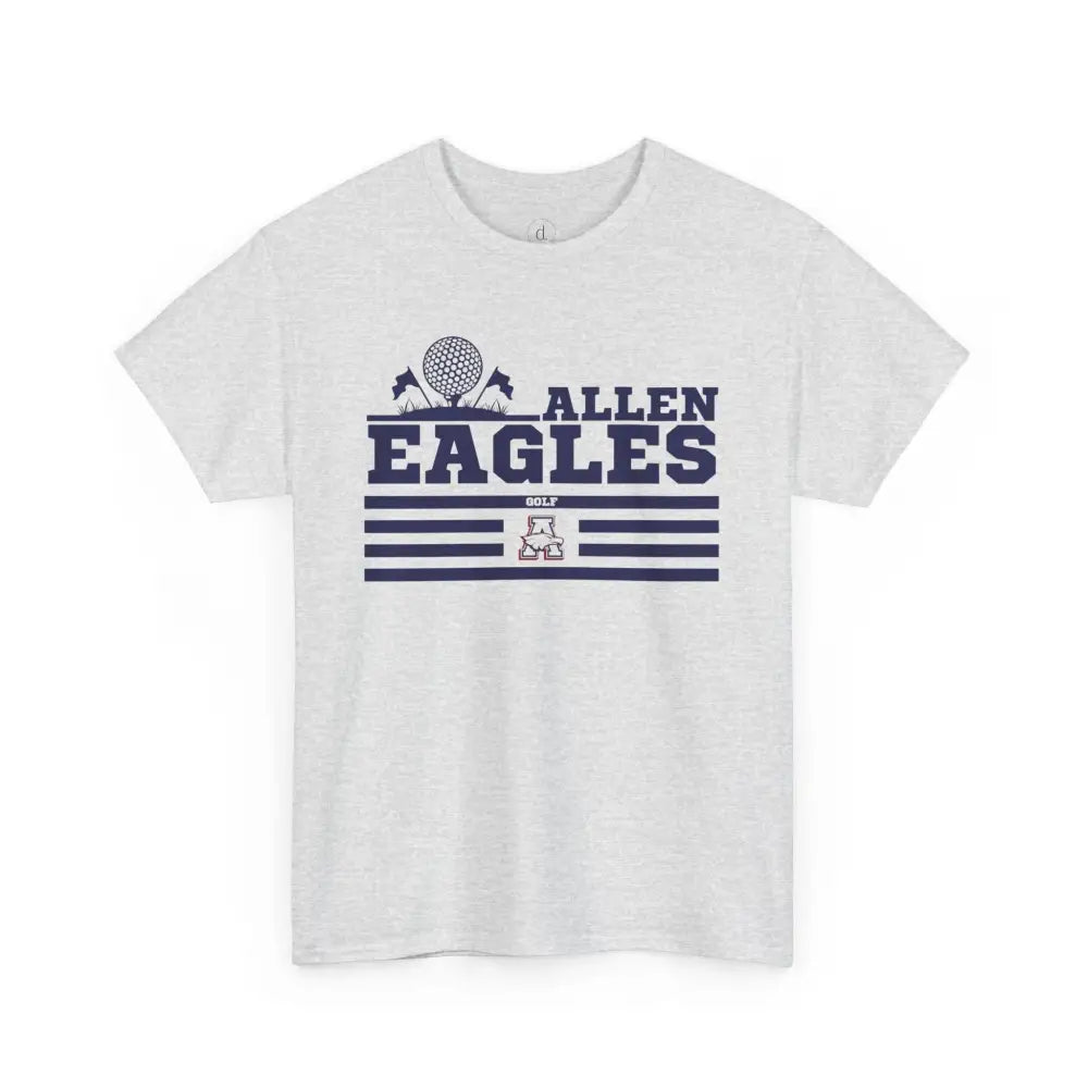 Allen Eagles Golf Tee - Ash / S - T-Shirt