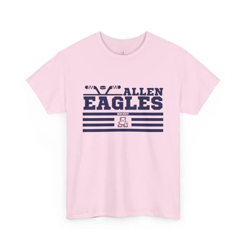Allen Eagles Hockey Tee - Light Pink / S - T-Shirt
