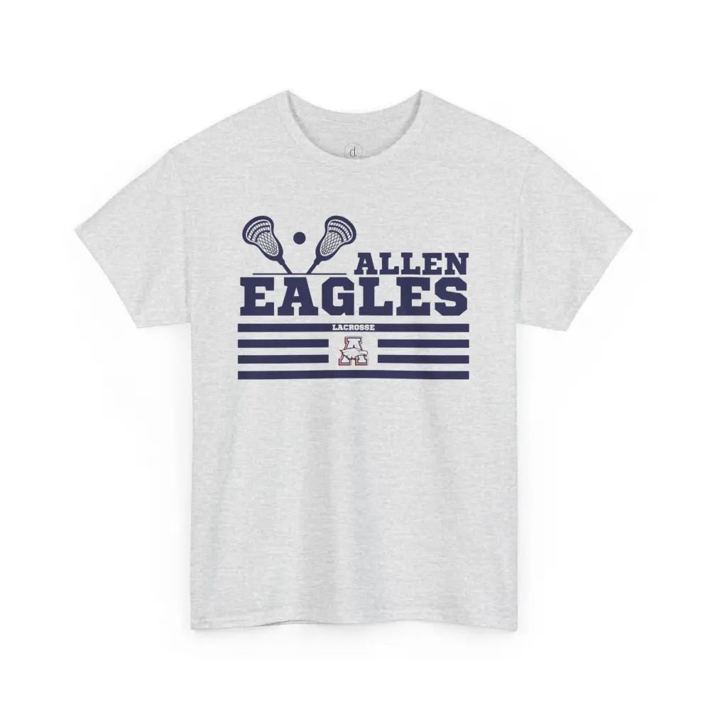 Allen Eagles Lacrosse Tee - Ash / S - T-Shirt