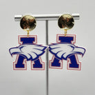 Allen Eagles Logo Earrings - Accessories