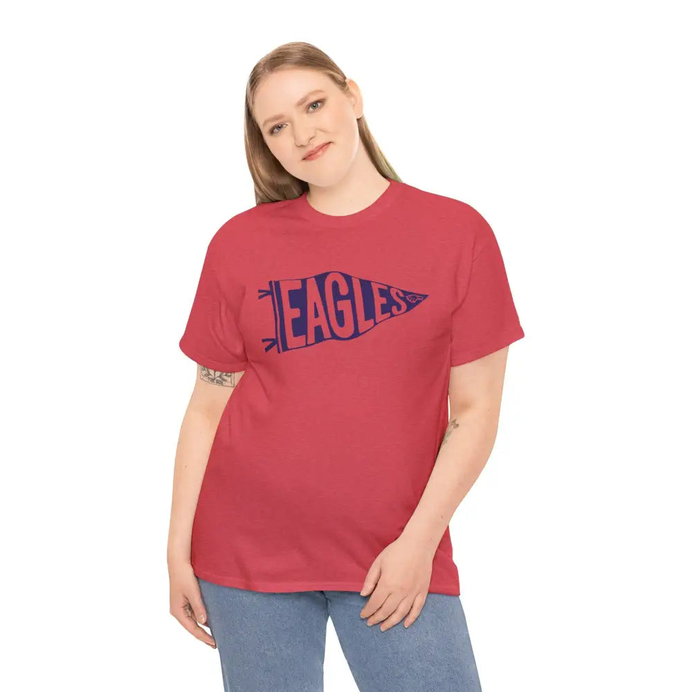 Allen Eagles Pennant Tee - T-Shirt