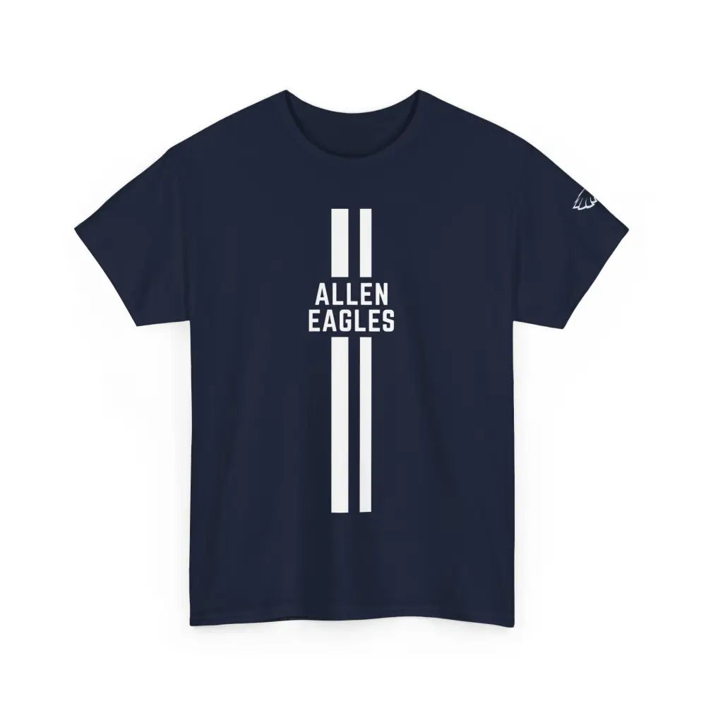 Allen Eagles Racing Stripe Tee - Navy / S - T-Shirt