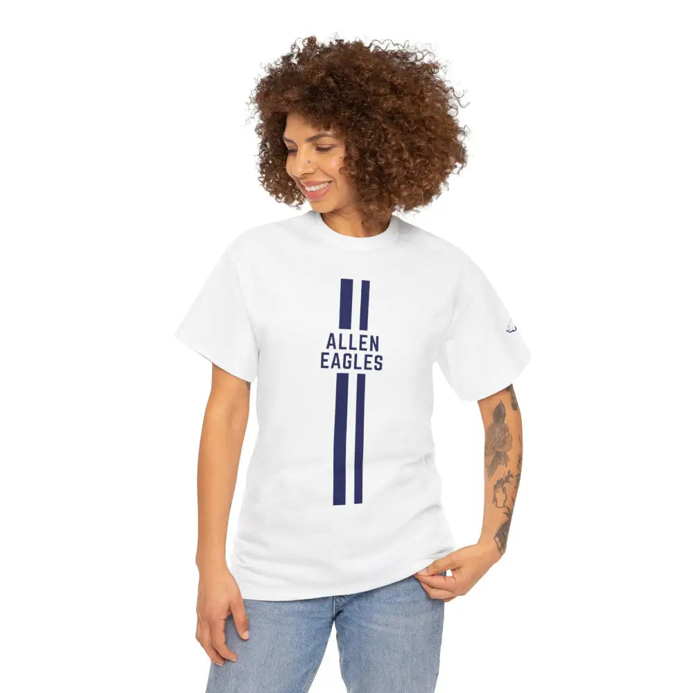 Allen Eagles Racing Stripe Tee - T-Shirt