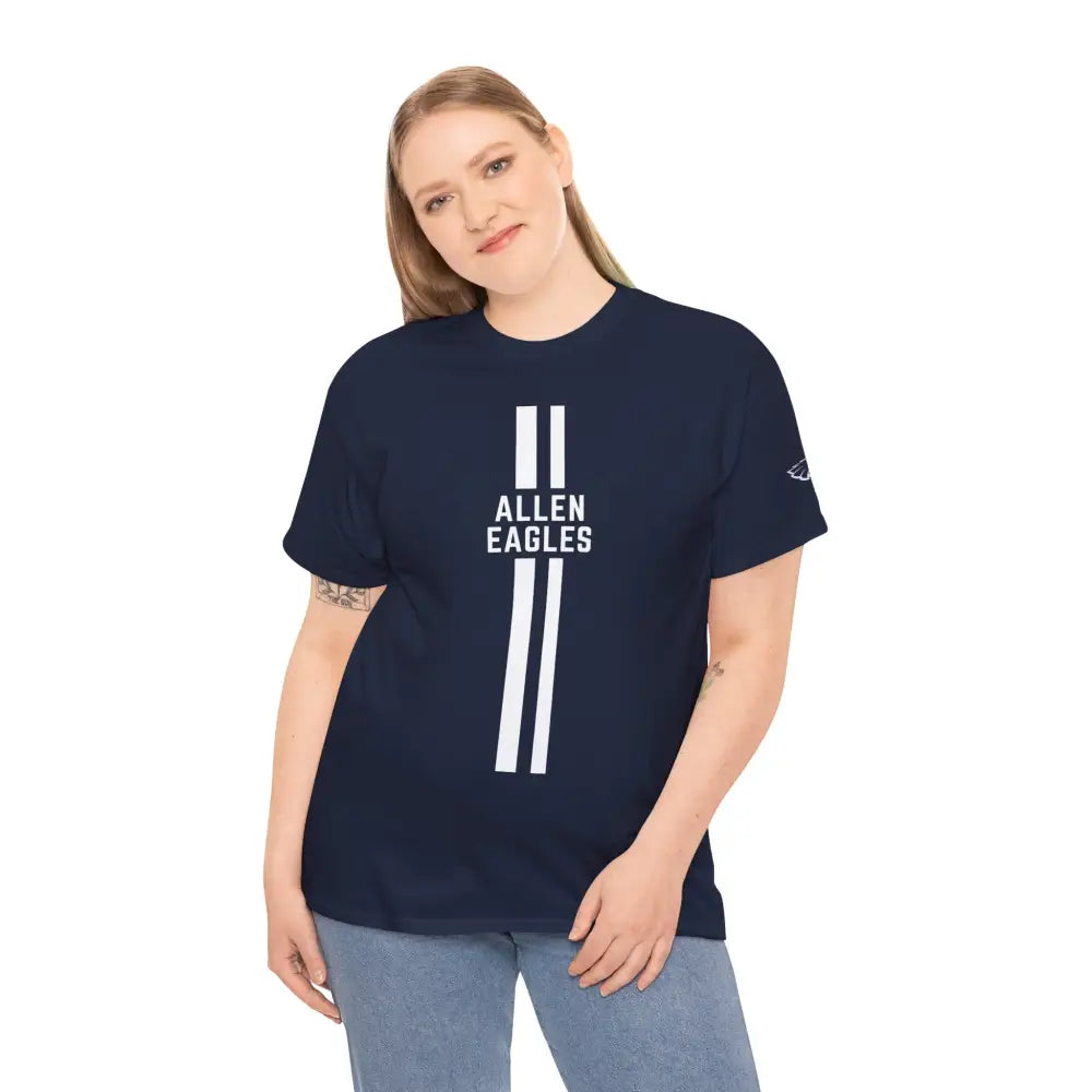 Allen Eagles Racing Stripe Tee - T-Shirt