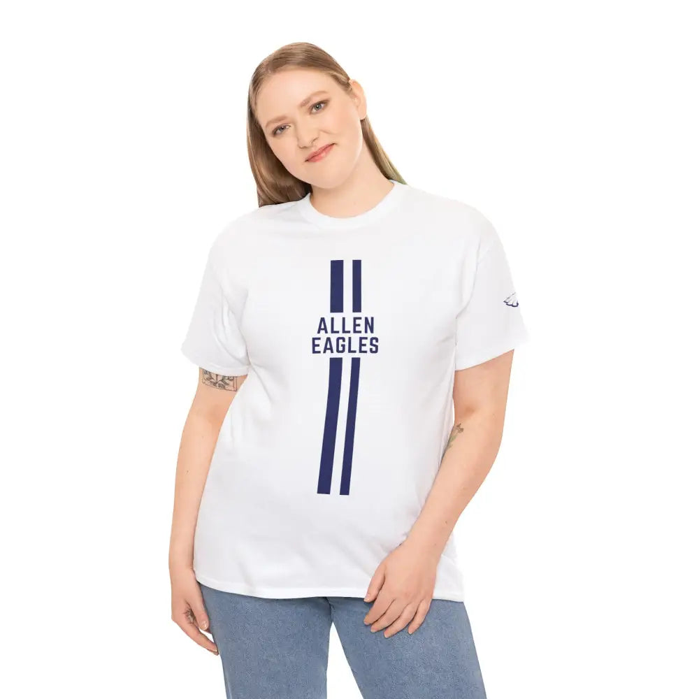 Allen Eagles Racing Stripe Tee - T-Shirt