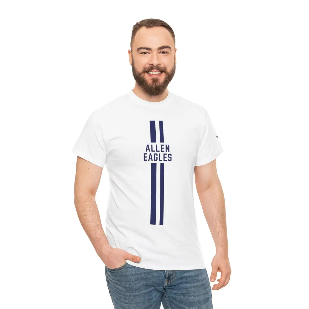 Allen Eagles Racing Stripe Tee - T-Shirt