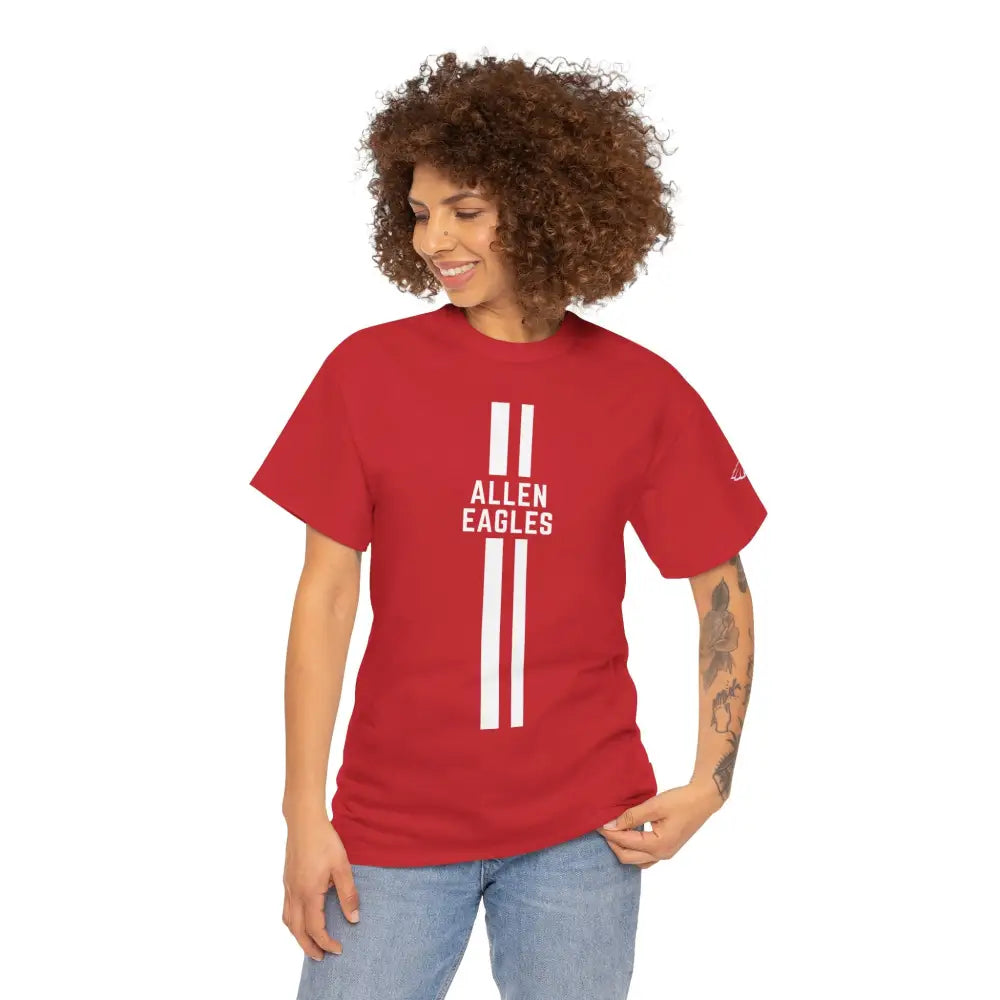 Allen Eagles Racing Stripe Tee - T-Shirt