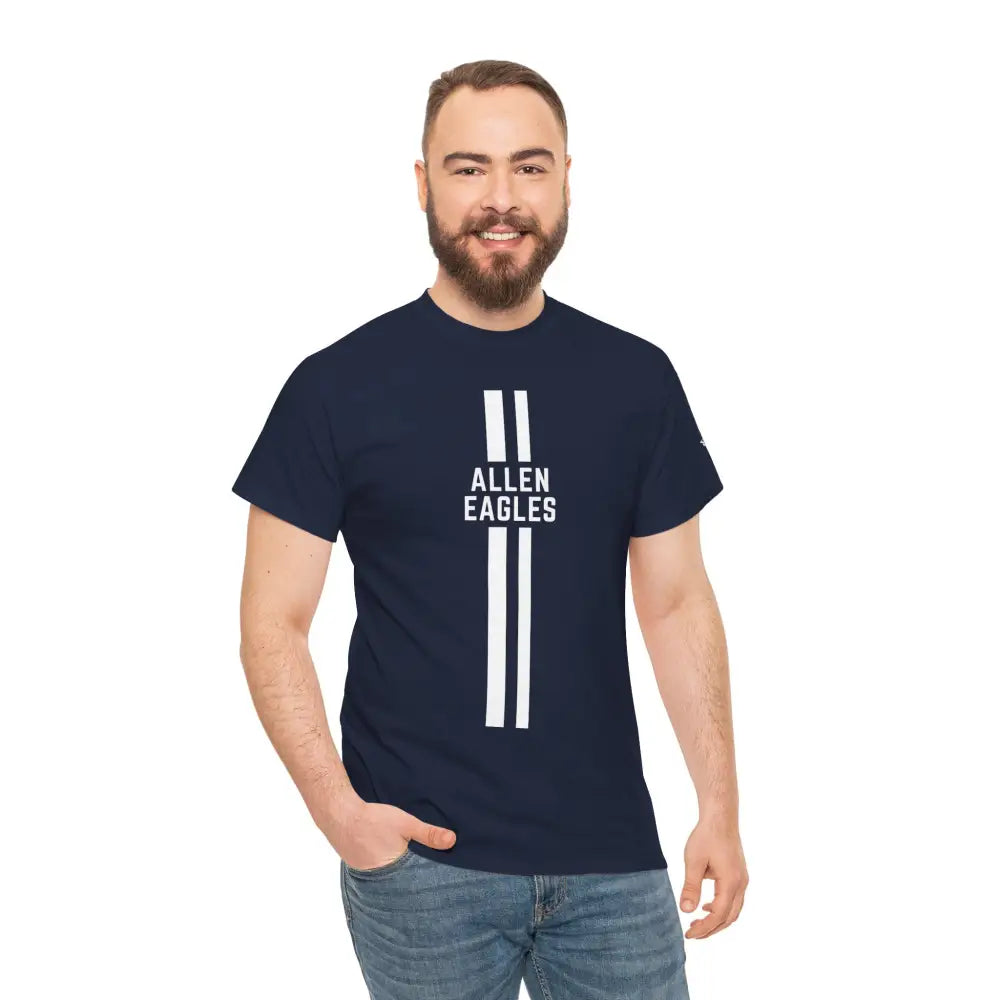 Allen Eagles Racing Stripe Tee - T-Shirt