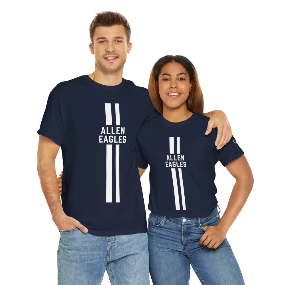 Allen Eagles Racing Stripe Tee - T-Shirt