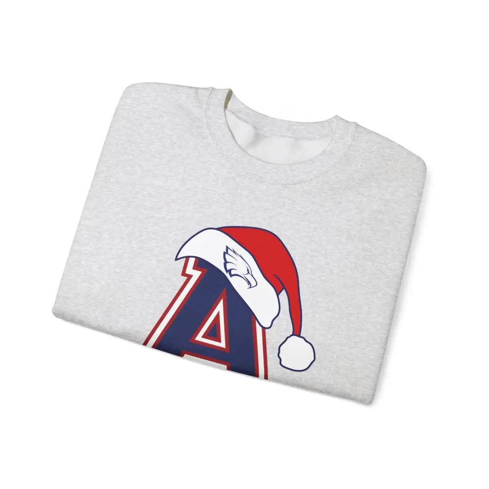 Allen Eagles Santa Hat Crewneck Sweatshirt - Sweatshirt