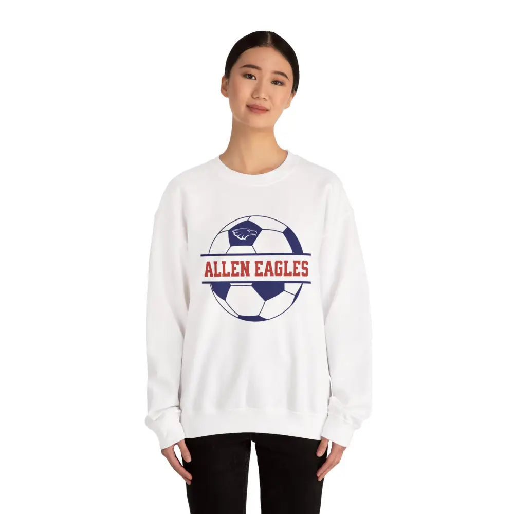 Allen Eagles Soccer Ball Crewneck Sweatshirt - Sweatshirt