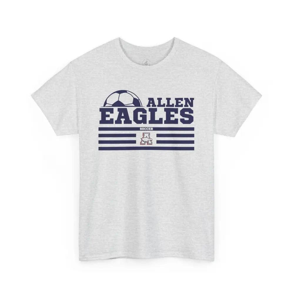 Allen Eagles Soccer Tee - Ash / S - T-Shirt