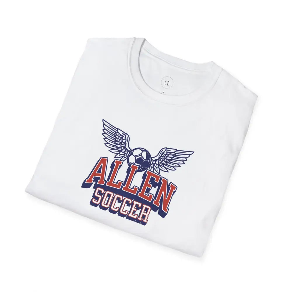 Allen Eagles Soccer Wings T-Shirt - T-Shirt