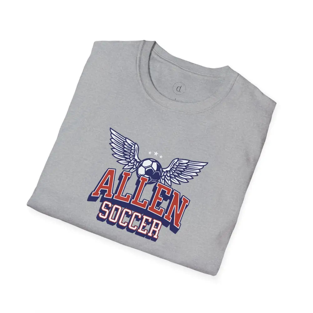 Allen Eagles Soccer Wings T-Shirt - T-Shirt