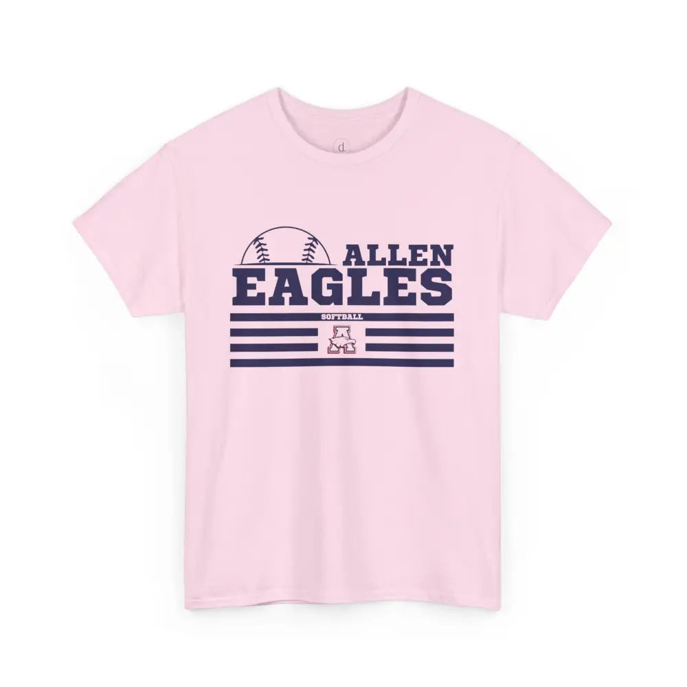 Allen Eagles Softball Tee - Light Pink / S - T-Shirt