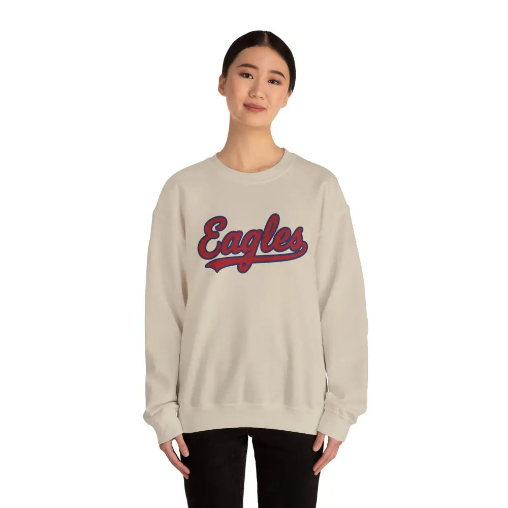 Allen Eagles Spirit Script Sweatshirt - Sweatshirt