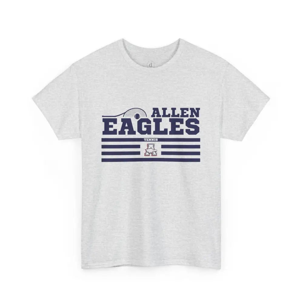Allen Eagles Tennis Tee - Ash / S - T-Shirt