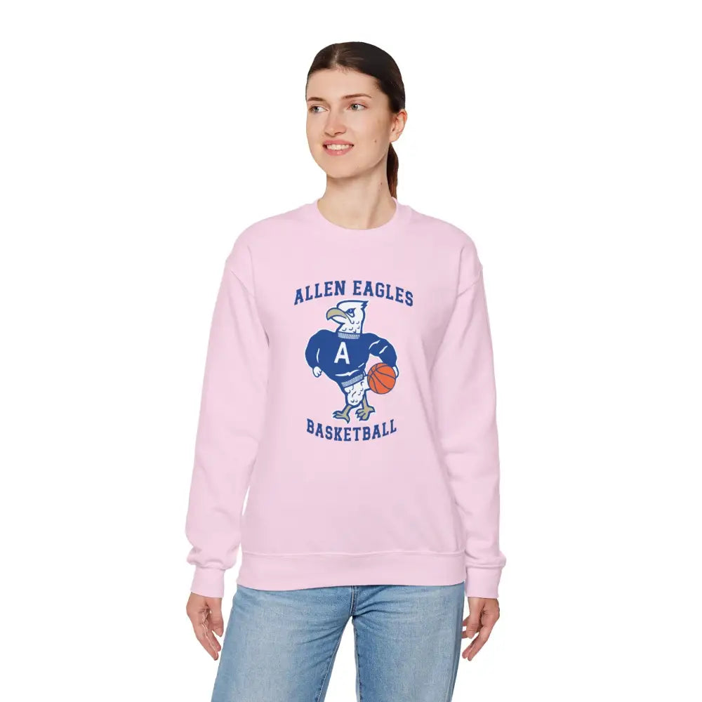 Allen Eagles Tuffy Basketball Crewneck Sweatshirt - Sweatshirt