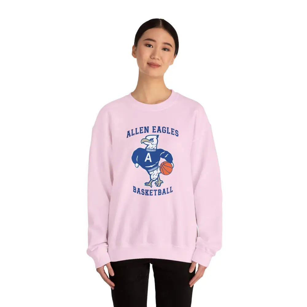 Allen Eagles Tuffy Basketball Crewneck Sweatshirt - Sweatshirt