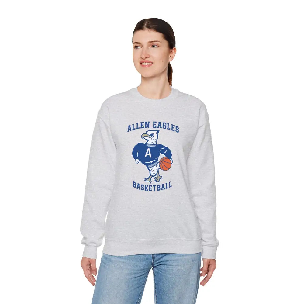 Allen Eagles Tuffy Basketball Crewneck Sweatshirt - Sweatshirt