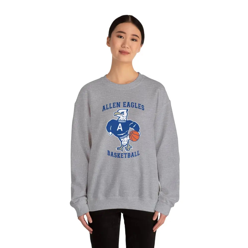 Allen Eagles Tuffy Basketball Crewneck Sweatshirt - Sweatshirt
