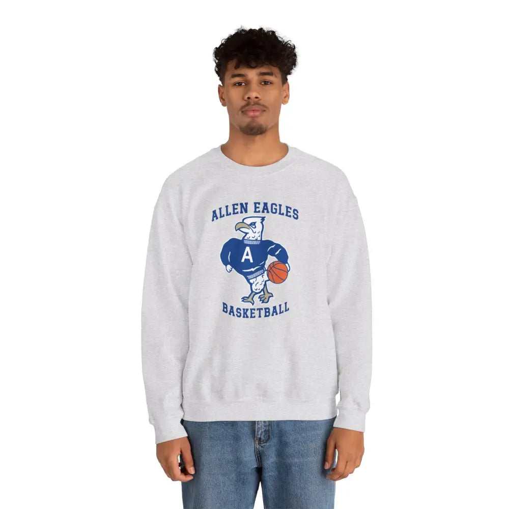 Allen Eagles Tuffy Basketball Crewneck Sweatshirt - Sweatshirt