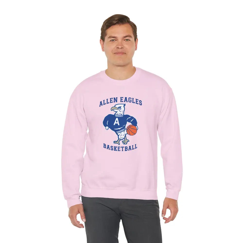 Allen Eagles Tuffy Basketball Crewneck Sweatshirt - Sweatshirt