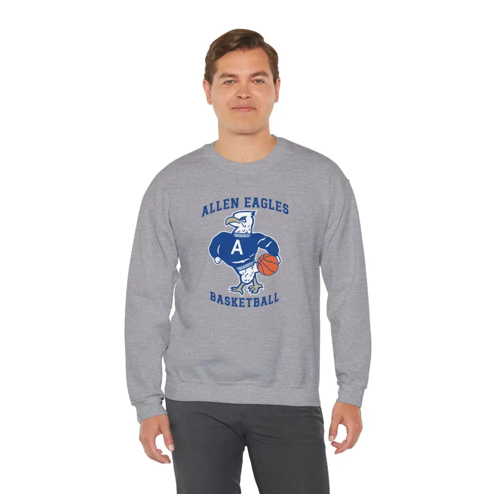 Allen Eagles Tuffy Basketball Crewneck Sweatshirt - Sweatshirt