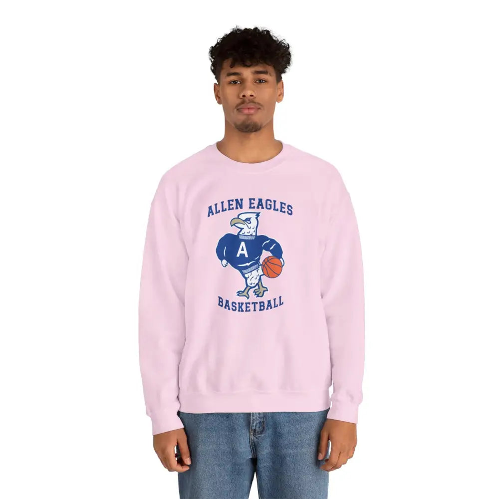 Allen Eagles Tuffy Basketball Crewneck Sweatshirt - Sweatshirt