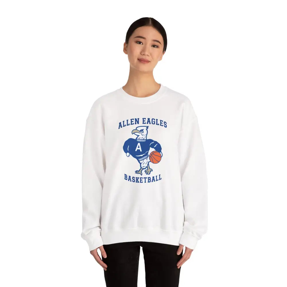 Allen Eagles Tuffy Basketball Crewneck Sweatshirt - Sweatshirt