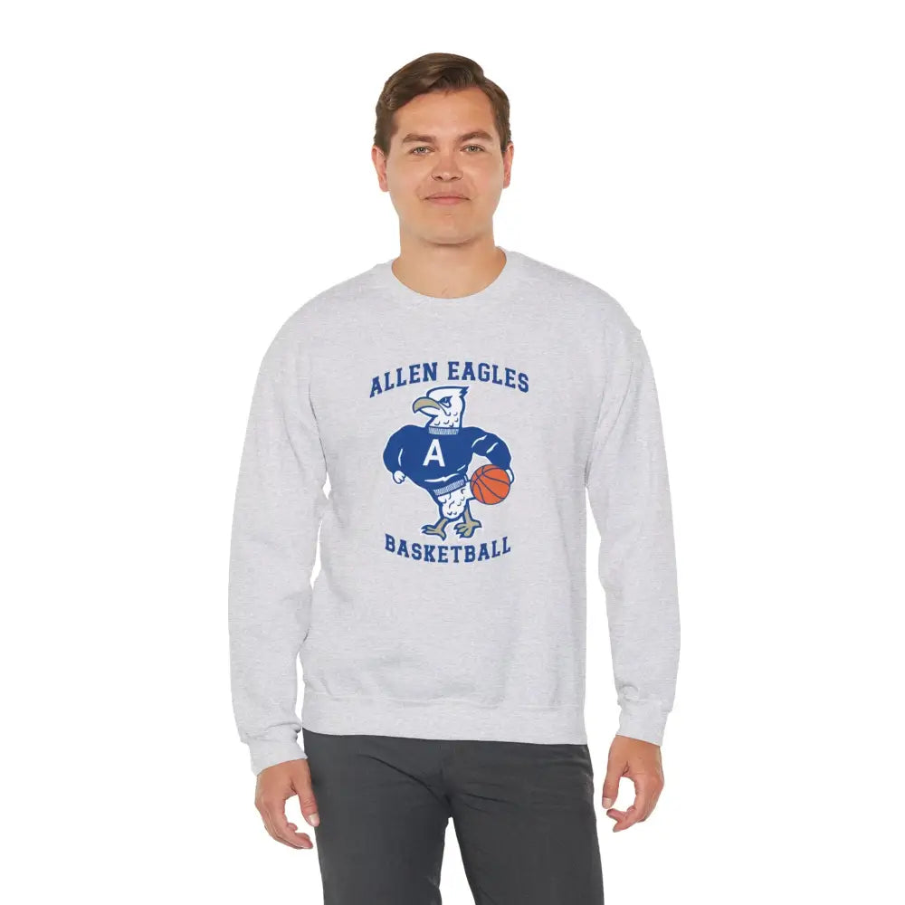 Allen Eagles Tuffy Basketball Crewneck Sweatshirt - Sweatshirt