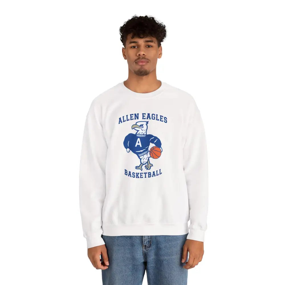 Allen Eagles Tuffy Basketball Crewneck Sweatshirt - Sweatshirt