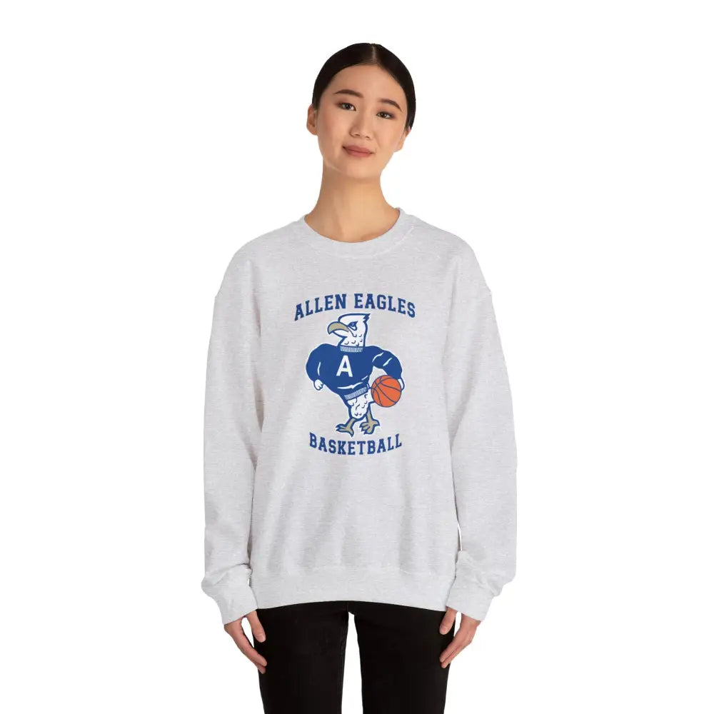 Allen Eagles Tuffy Basketball Crewneck Sweatshirt - Sweatshirt