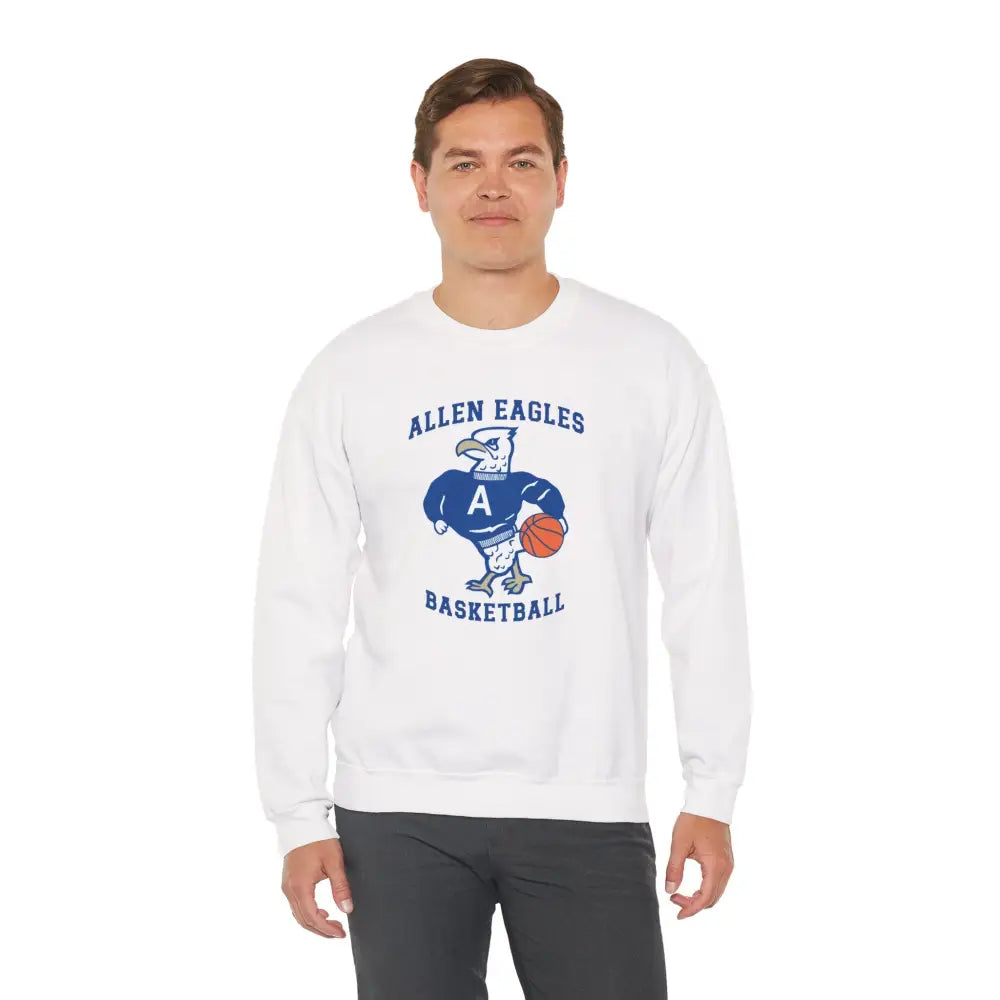 Allen Eagles Tuffy Basketball Crewneck Sweatshirt - Sweatshirt